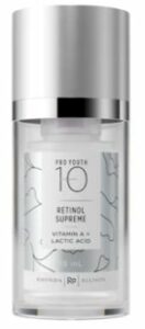 photo of rhonda allison retinol supreme facial product